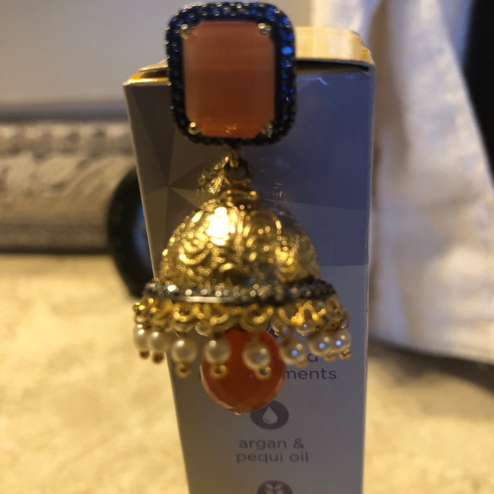 Beautiful Indian Pakistani jewelry jhumka jhumki